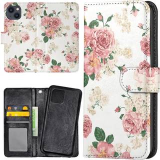 iPhone 14 - Mobilcover/Etui Cover Retro Blomster