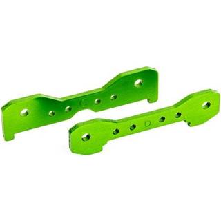 Traxxas - TRX9528G - Tie bars, rear, 6061-T6 aluminum (green-anodized)