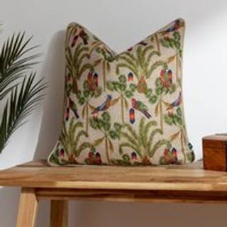 Wylder Wylder Natural Akamba Palm Trees Tropical Polyester Filled Cushion