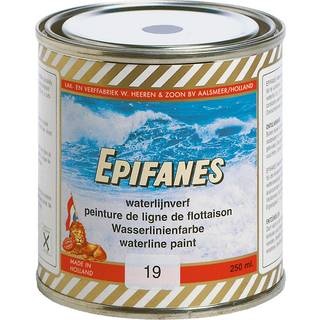 Vandlinjemaling / lakmaling Epifanes Waterline Paint, 0.25 liter - Sort (19)