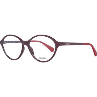 Max & Co. MO5055 069 54 Briller Kvinder Rød - Shiny Burgundy Red - 54mm