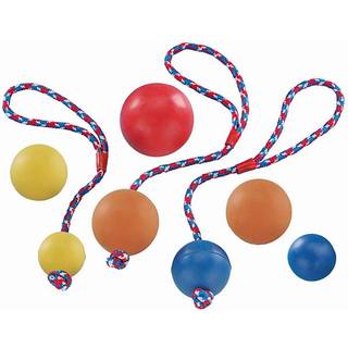 Gummilegetøj bold, massiv 7,5cm