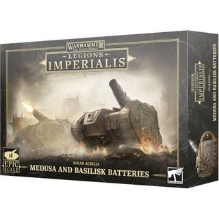 Basilisk and Medusa Batteries - Solar Auxilia - Legions Imperialis - Games Workshop