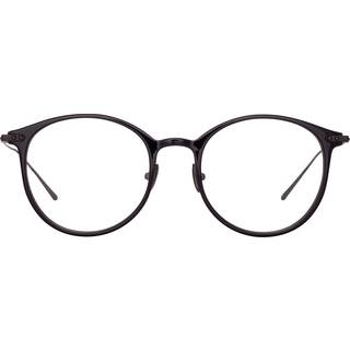 Linda Farrow GRAY LF02A Asian Fit C18 51 Briller Mænd Black - Matte Nickel Gunmetal - 51mm