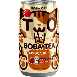 Boba Cat Brown Sugar Milk Tea 315ml