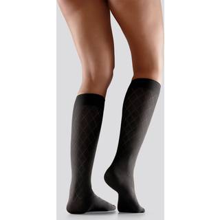 Mabs Nylon Knee Design, Sort Str. L Medicinsk udstyr 1 par