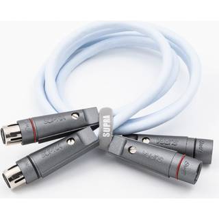 SUPRA XL Annorum XLR stereo audio kabelsæt | 1 meter | BUY & TRY | PRIS-MATCH