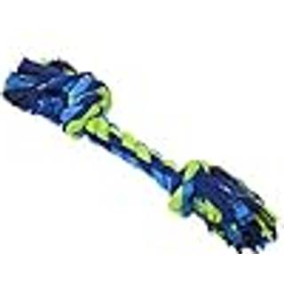 BUSTER Colour Dental Rope (Blå/Lime) Small