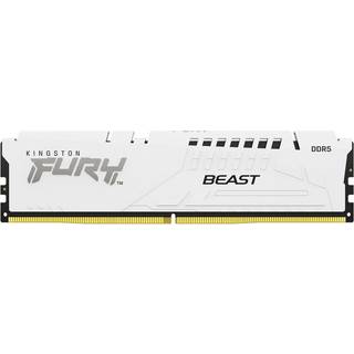 Kingston FURY Beast DDR5-6000 - 32GB - CL30 - Single Channel (1 pcs) - AMD EXPO & Intel XMP - Hvid