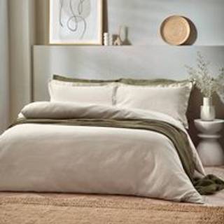 Yard Yard Linen Waffle Textured 100% Cotton Duvet Cover Set