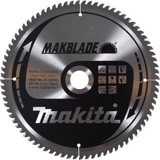 Makita Hm Klinge 260x30x80z Makblade - B-32845 ✓ På lager - klar til levering og afhentning