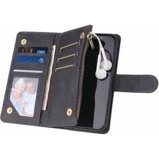 iPhone 11 multifunktionelt pung etui Lynlås 8-rum