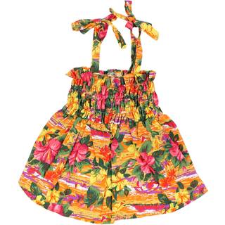 Parisian Pet Hawaiian Dog Dress - Floral Beach Outfit - ndbart sommertj - Pull-Up stropper - XS