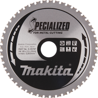 Makita Hm-klinge 185mm 48t＃＃(B-33451) - B-09787
