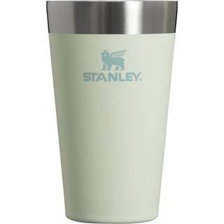 Stanley Adventure Inulsated Stacking Beer Pint Glass Rustfrit st?l Dobbelt v?g Robust metal Drikke Tumbler 16 Oz Mist