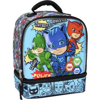 AI tilbehørinnovationer PJ masker tegneserie 3-D karakter dobbeltrum Isoleret frokostpose Tote