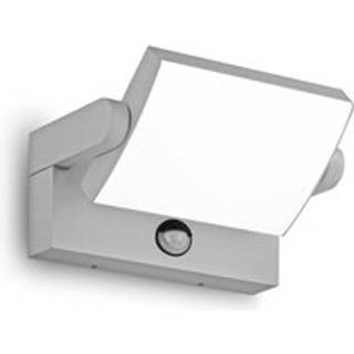 Ideal Lux udendørs væglampe med sensor Swipe grå metal 3.000K