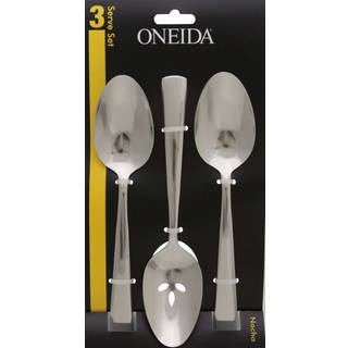 Oneida Nocha Everyday Bestrow Servering skeer s?t af 3 18/0 rustfrit st?l s?lvt?jss?t