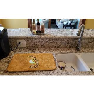 """" Caroline's Treasures 8640DDM Dish Drying Mat 14 X 21 Multicolor """"