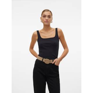 Vero Moda Dame Chloe Firkantet Hals Top Sort