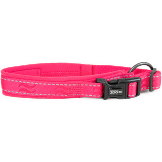 Rufus Justerbar Polstret Halskæde Pink - 30-40 cm