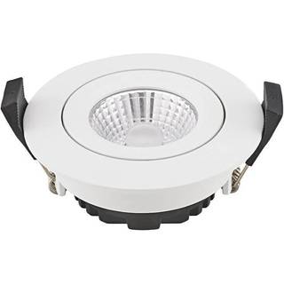LED indbygningsspot Diled, Ø 8,5 cm, 6 W, Dim-To-Warm, hvid