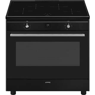 SMEG CX91IMBL Induktionskomfur Sort