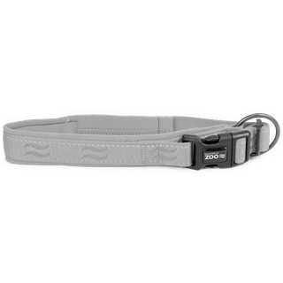 Rufus Justerbar Polstret Halskæde Grå - 45-55 cm