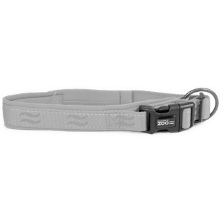 Rufus Justerbar Polstret Halskæde Grå - 40-50 cm