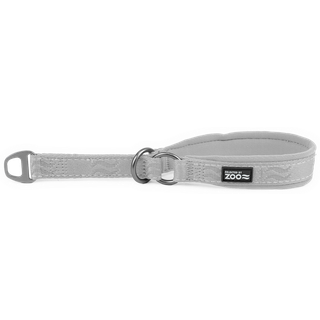 Rufus Halskæde I Halvt Jern Grå - 35-45 cm