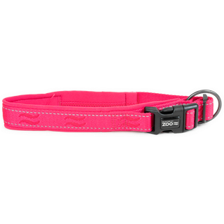 Rufus Justerbar Polstret Halskæde Pink - 45-55 cm