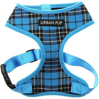 Urban Pup Harness - Blue Tartan / XS