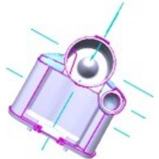 Electrolux støvbeholder, blå, komplet, 140033283619