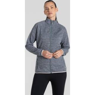 Craghoppers Grå Tarvos Med hætte Fleece JakkeEU 40 (UK 12)