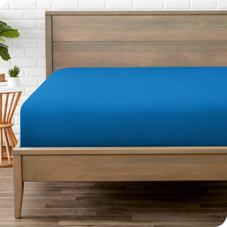 Bare hjem monteret nederste ark dronning - premium 1800 mikrofiber - ultra -blød rynke fri - dyb lomme - dronning monteret ark (dronning medium b