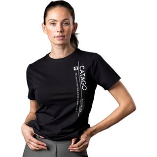 Catago - Dame, t-shirt, Animal - Black - S / Black