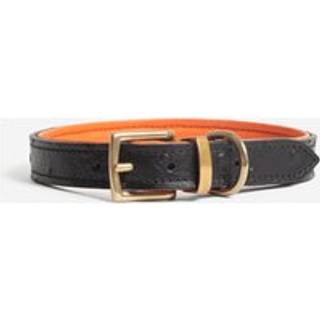 Lords and Labradors Lords and Labradors Black Leather Dog Collar