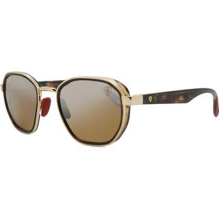 Ray-Ban RB3674M Polarized F029A2 51 Solbriller Mænd Tortoiseshell - Gold Tortoise - 51mm