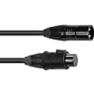 Eurolite DMX Cable EC-1 IP65 3-pin 20m bk TILBUD NU