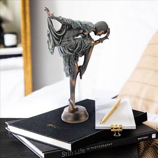 Design Toscano Snake -danseren Art Deco skulptur
