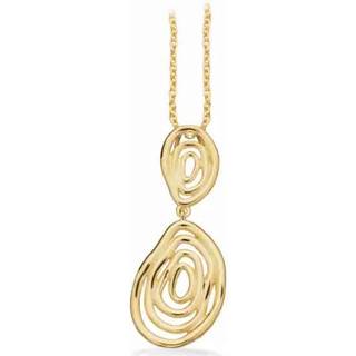 Scrouples vedhæng i forgyldt med kæde