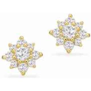 Scrouples øreringe med cubic zirkonia i 8 kt guld