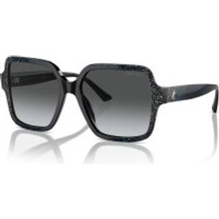 Jimmy Choo Kvinde JC5005 5041T3 Solbriller Acetat Sort Grå Firkantet Polariseret Skygge