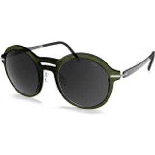 Silhouette Mougins Fullrim 4084/75 Polarized 5510 51 Solbriller Mænd Grøn - Transparent Fresh Green - 51mm