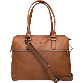 Adax, Napoli skind jobtaske 14", Gerda.