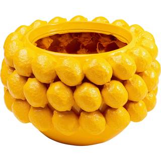 KARE dekorativ krukke Lemon Juice, højde 22 cm, Ø 34 cm, gul