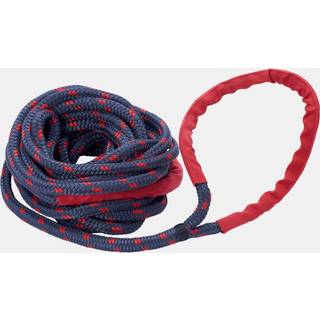 Fortøjningsreb med forstærket øje Robline Palma Elastic, nylon, ekstra elastisk, Ø12 mm, 10 meter, blå/rød