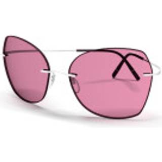 Silhouette Adara Rimless 8192/75 7000 61 Solbriller Kvinder Silver - Rhodium Silver - 61mm