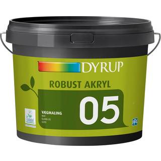 DYRUP Vægmaling Robust Akryl Glans 05 - 4,5 liter - Base 30