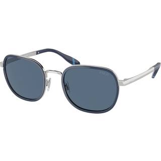 Polo Ralph Lauren PH3151 926080 54 Solbriller Mænd Blue - Silver - 54mm